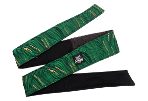 gold emerald Headband Gold Emeraude