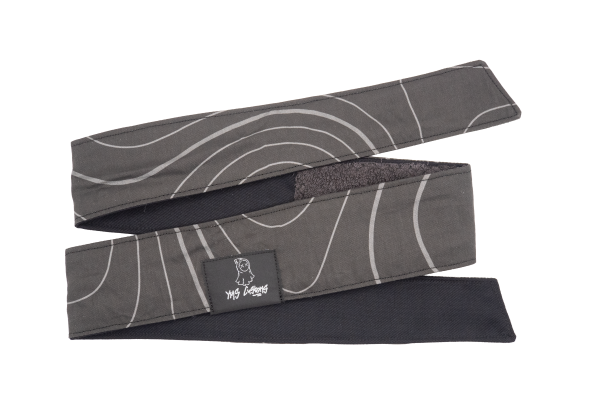 Headband Grey Lines