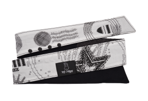 pixel white Headband Pixel White